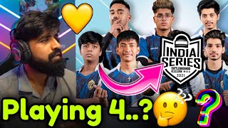 GODLIKE Playing 4 for BGIS 🇮🇳🏆 Spower in main Lineup🤔 [upl. by Lyndsay]