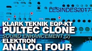 KLARK TEKNIK EQPKT  PULTEC CLONE  ANALOG FOUR  Part 2 [upl. by Eed]