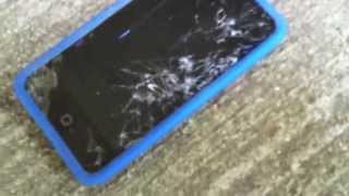 iPod touch 4th Gen Drop Test in SLOWMO with a Silicone Case [upl. by Areehs534]