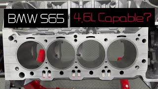 BMW S65 Engine overbore and stroke to 46L [upl. by Tireb482]