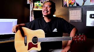 Review Gitar Akustik Vynn’s D 02 CE SP  Filosofi Gitar [upl. by Annahgiel]