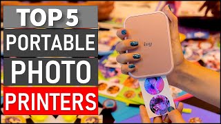 BEST PORTABLE PHOTO PRINTERS on The Market in 2024  Top 5 BEST PORTABLE PHOTO PRINTERS 2024 [upl. by Carbrey]