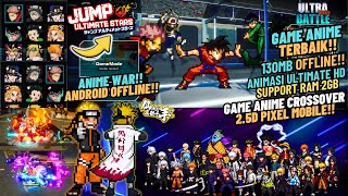 NEW UPDATE ANIME CrossOver Ultra Battle Mugen Android 2024  OFFLINE Best Characters🔥💯 [upl. by Adamec251]