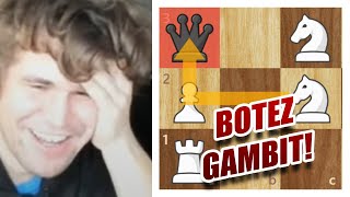 Alexandra Botez Plays BOTEZ GAMBIT Against Magnus Carlsen [upl. by Leaffar39]