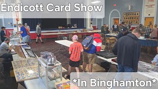 Endicott Card Show In Binghamton [upl. by Blinny672]