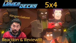 Star Trek Lower Decks 5x4 “A Farewell to Farms” Reaction and Review [upl. by Navonod]