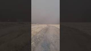 Wild quick dust storm in Bakersfield [upl. by Preiser]