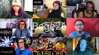 Overlord Season 2 Episode 10 Reaction Mashup [upl. by Aliab]