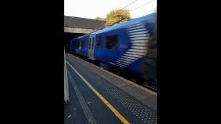 Scotrail Class 385045 passing Cambuslang station operating 2Y71 for Glasgow Central [upl. by Senilec]