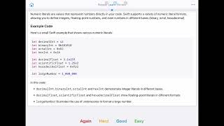 Swift How to define numeric literal [upl. by Tobit]