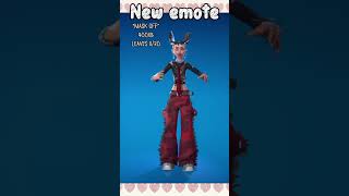 New emote mask off use code blindcircus💌 epicpartner fortnite maskoffemote shorts [upl. by Iru142]