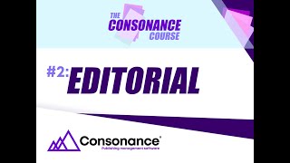 The Consonance Course 2 Editorial [upl. by Ryun87]