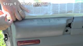 How to repair cracked vinyl armrest [upl. by Nairde]