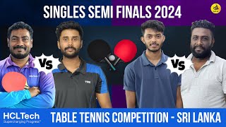 HCL Table Tennis Competition Sri Lanka 2024 Semi Finals  MaxiRobin [upl. by Pazice]