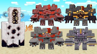 Trypophobia Warden vs All Monstrosities Minecraft Dungeons Minecraft Mob Battle [upl. by Aitekram]