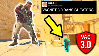 VACnet 30 ANTICHEAT STARTS BANNING CHEATERS  CS2 BEST MOMENTS [upl. by Atter]