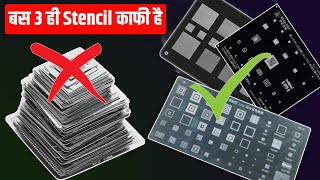 बस ये Stencil ले लो सारे फोन का काम हो जायेगा  Mobile bga ic reballing stencil kit [upl. by Undis]