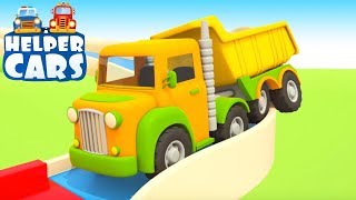 Helper Cars and Trucks for Kids The Big Dump Truck  Car Cartoons amp Toddler Learning Videos [upl. by Fairman]