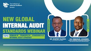 NEW GLOBAL INTERNAL AUDIT STANDARDS WEBINAR DOMAIN IV [upl. by Ditzel346]