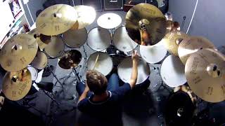 NICKO McBRAIN Cymbals Test ROD SOVILLA [upl. by Uball801]