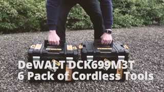 Dewalt DCK699M3T Cordless 6 Pack from Toolstop [upl. by Nevi]