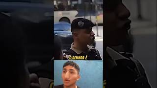 Ben Mendes deu uma lição no policial reaction [upl. by Noxas412]