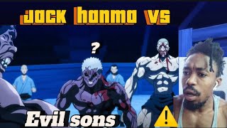 KENGAN X BAKi crossover  JACK vs RAIAN  full fight REACTION [upl. by Levesque]