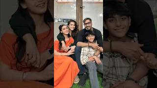 Ajay Devgan With His family👪 🥰 ajaydevgan kajol youtubeshorts viralshort trending [upl. by Sayres]