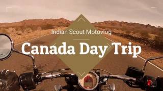 Indian Scout Motovlog 2 Riding Internationally [upl. by Kram859]