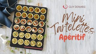 Mini tartelettes apéritif Guy Demarle [upl. by Eyoj]