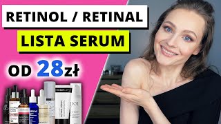 RETINOL czy RETINAL  Lista Kosmetyków NA START i dla ZAAWANSOWANYCH 💪 na KAŻDĄ KIESZEŃ 💰 [upl. by Anirb]