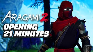 First 21 Minutes of Aragami 2 Gameplay [upl. by Wordoow]