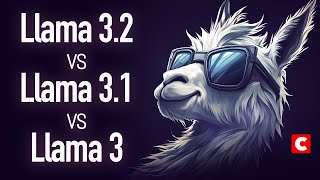 Meta Llama 32 vs Llama 31 vs Llama 3 [upl. by Tteraj]