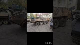 Armored vehicle Stryker Russia [upl. by Bartlet]