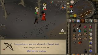 OSRS 199 Range Guide Cost and Time Calculations Different Methods [upl. by Haydon630]