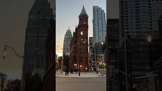 Flatiron Building  Toronto Landmark Canada 🇨🇦 [upl. by Amieva]