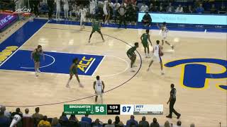 Binghamton vs Pitt Mike Hueitt Layup from JDG 20232024 Season [upl. by Eiramoj]