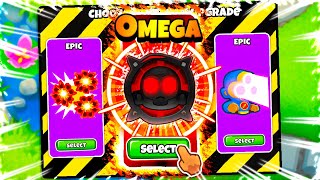 1v1 OMEGA UPGRADE in BTD 6 Upgrade Monkey Mod [upl. by Ayanaj]