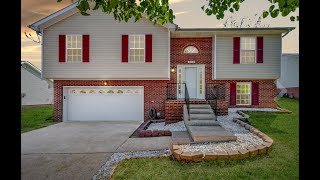 🏡 876 Gordon Pl Clarksville TN Home For Sale 🏡 [upl. by Adnav]