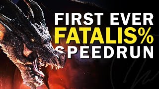 Worlds First Fatalis Speedrun New Game to Fatalis [upl. by Suckow]