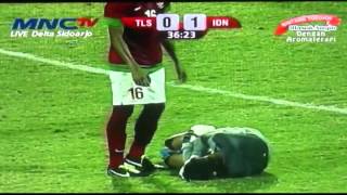 Full match Semi final AFF U19 Indonesia vs Timor Leste 20 20 Sept 2013 [upl. by Enaenaj]