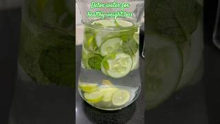 Detox water for weightmaintenance  shortsytshortsweightlosstipsneha [upl. by Alek203]