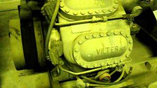 Genemcos Used Vilter 448 Reciprocating Compressor  50 HP [upl. by Ettenoj]