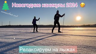 На лыжах😎 Коньковым ходом по реке Мороз 20 🥶 Череповец Обзор на очки БЛИЗ [upl. by Akehsyt]