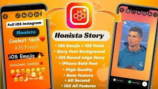 Honista🔥 iOS✅ fonts💖 and APK💥 [upl. by Sedlik718]