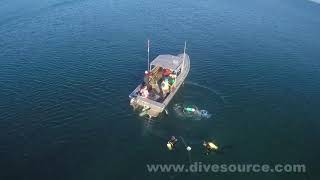 Juno Wreck dive Bowmanville Ontario Canada [upl. by Trebreh324]