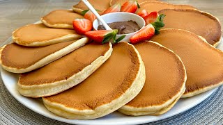 La Meilleure Recette de PANCAKES Hyper Moelleux  Très Facile et Rapide [upl. by Nawtna]