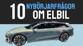 10 nybörjarfrågor om elbil  Guiden om elbil [upl. by Eberhart]