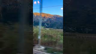 Rovereto to travel Trento by train 🚂 shortyoutubevideo volgoitalia europeantravel italy [upl. by Emoreg893]