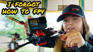 I FORGOT how to fly FPV [upl. by Nylhsa]